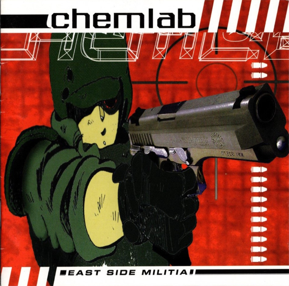 east side militia by chemlab booklet front page